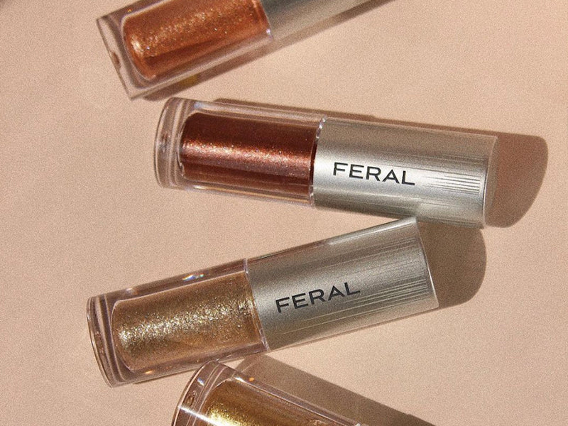 Liquid Eye Shadow gold, bronze and sparkling