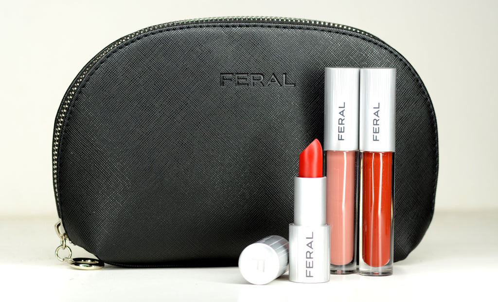 Black Makeup Bag - Feral Cosmetics